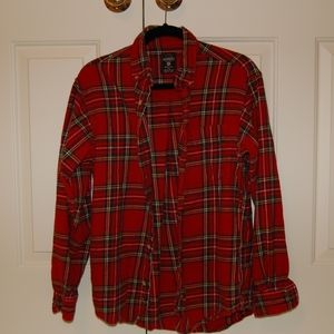 Mens plaid flannel